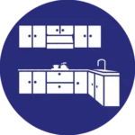 Kitchen cabinets