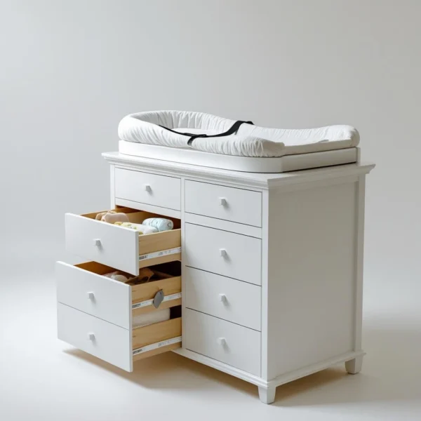 Anti-Toxic Baby Dresser with Changing Table