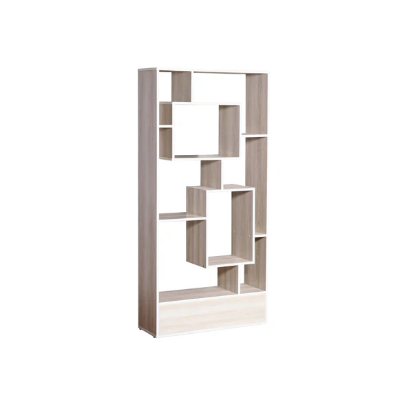 resized_fshth_c248eda6-7b84-4692-bab0-b0b910363222 White Bevel Edge Floor Bookshelf - Image 3